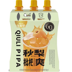 生和堂 秋梨枇杷爽 150g*3